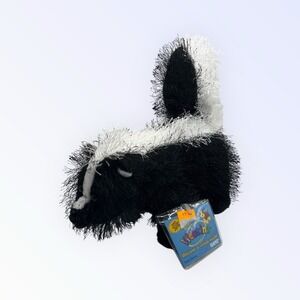 NWT Webkinz Skunk GANZ Plush With Code Beanie Plush Black and White